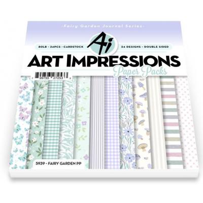 Art Impressions Paper Pack - Fairy Garden